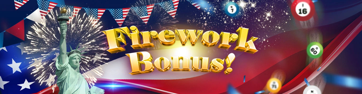 Firework Bonus Banner